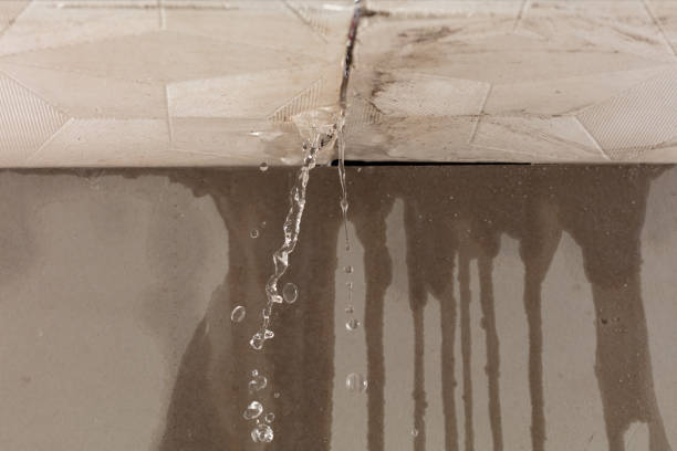 Professional Sewage Cleanup technician working in Dedham, MA